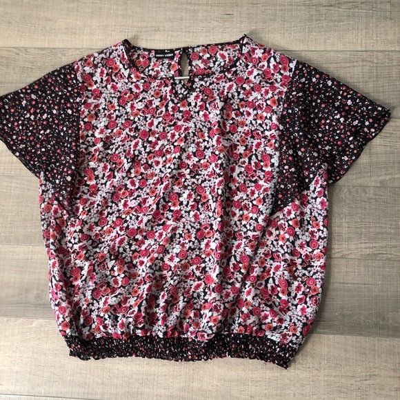 Cute floral top casual summer blouse plus size - Picture 3 of 5